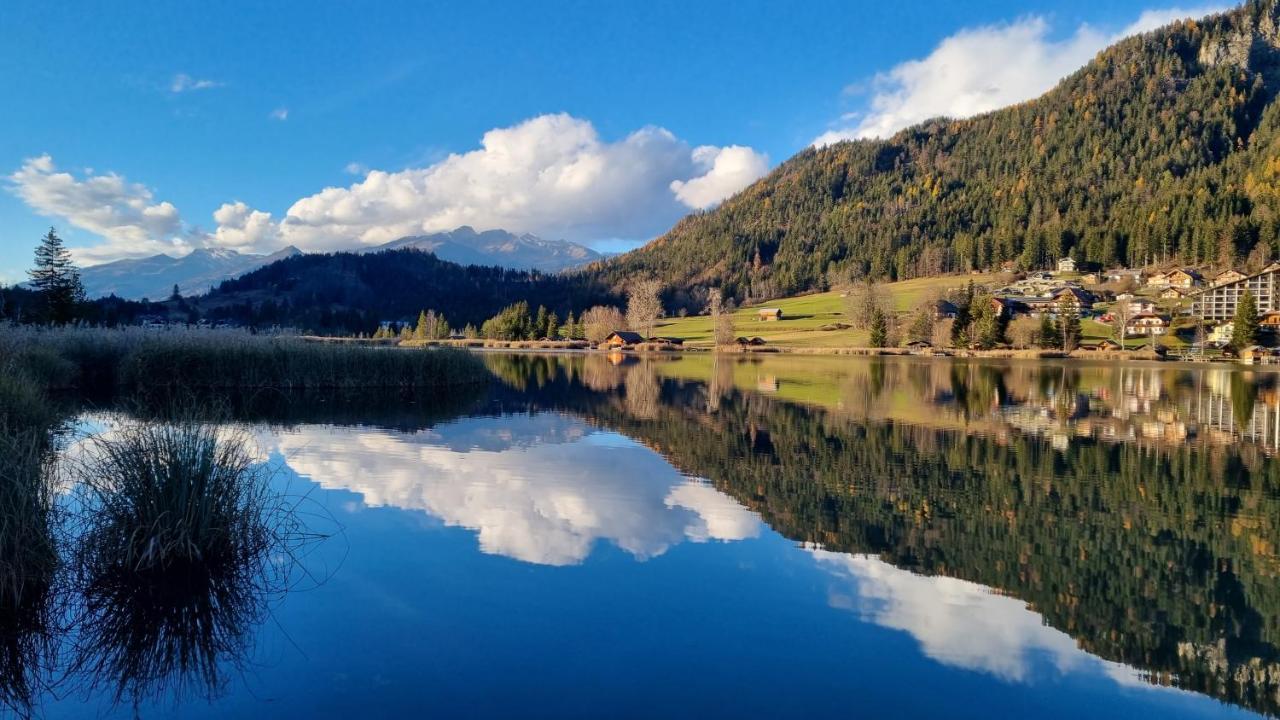 Kraners Alpenhof Bio Bed And Breakfast Pension Weissensee Exterior photo
